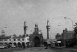 تصویر قدیمی از باب قبله حرم امام حسین علیه السلام