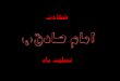 نوحه‌ی صادق آل مصطفی رفته از دنیا